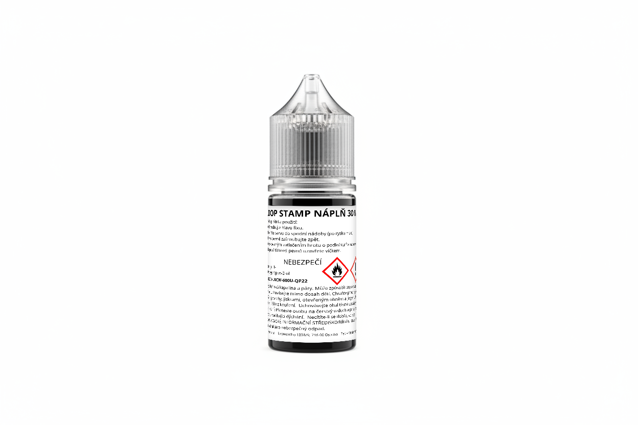 Náplň Loop Stamp razítko černý inkoust 30 ml